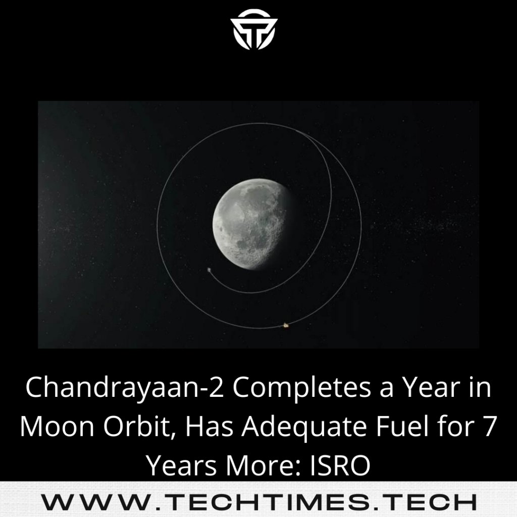 TECHTIMES_'s tweet photo. Chandrayaan-2 Completes a Year in Moon Orbit, Has Adequate Fuel for 7 Years More: ISRO https://t.co/vmHkaZggrL
#isro #Chandrayaan2 #india #PMOIndia #isroindia https://t.co/xeWSvsyO3x