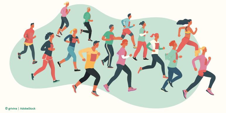 Leidige #Corona -Pfunde wegjoggen:
Langfristig #Gewicht abnehmen gelingt am besten mit einem Dreiklang aus:
🥦 #Ernährungsumstellung
🎈 Verhaltensänderung
🏃‍♂️🏃‍♀️ Steigerung der körperlichen Aktivität.
dge.de/ernaehrungspra…