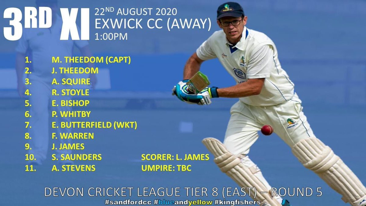 Sandford CC tweet media