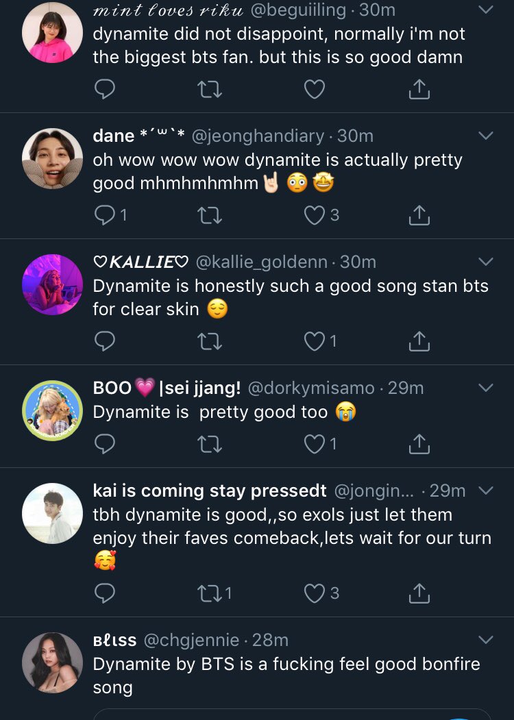 im just so happy to see a lot of ppl liking the song  proud of u  @BTS_twt !!