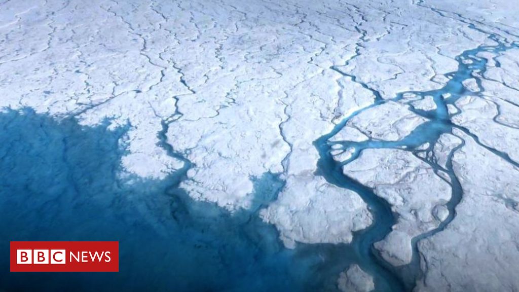 According to a calculation by climate scientists the 2019 losses would be enough to cover the entire UK with around 2.5 metres of melt water http://bbc.in/3l6w6sM 