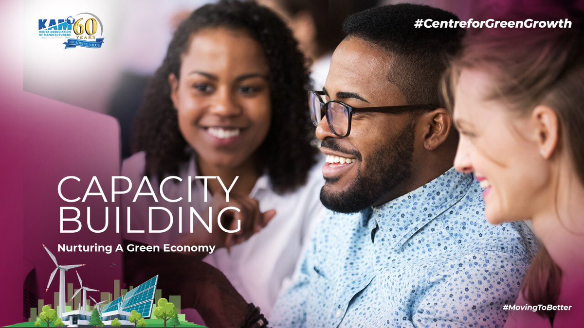 KAM_Kenya's tweet photo. KAM through the centre for green growth has designed training programs that have produced certified energy managers and practioners who are pivotal in the move to #GreenEnergy and #SustainableManufacturing.
#MovingToBetter https://t.co/hc3a8Z8ShZ