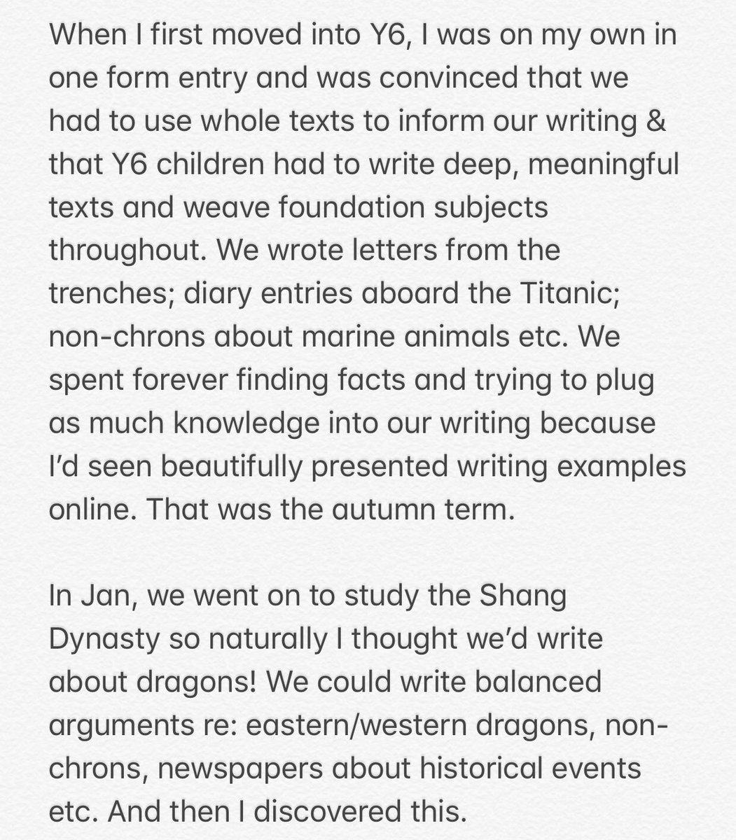  Writing & SPaG through Picture Books in Y6 (and Upper KS2): a Thread  Going to share how we’ve used picture books to improve end of Key Stage 2 results in writing (aka how many genres can you write using a picture book in Y6?)