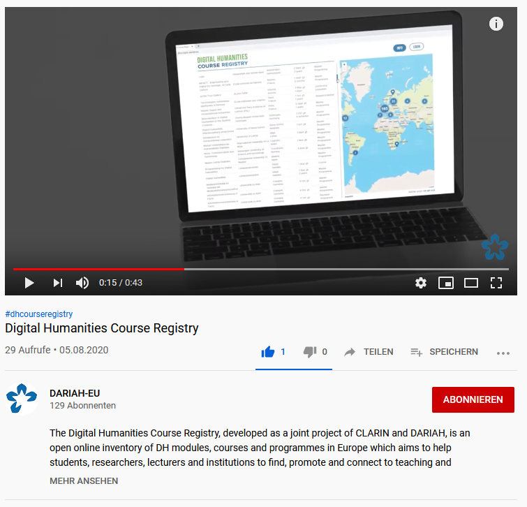 ACDH_OeAW's tweet photo. Via the #dhcourseregistry you can find lots of #DH courses all around the world tailored for your needs - Find your course and improve your skills:  https://t.co/bwVjLKRD8N #erasmus @CLARINERIC @DARIAHde @DARIAHeu @umblaetterer @EUErasmusPlus #CLARIAHat https://t.co/veLwWh6NKO