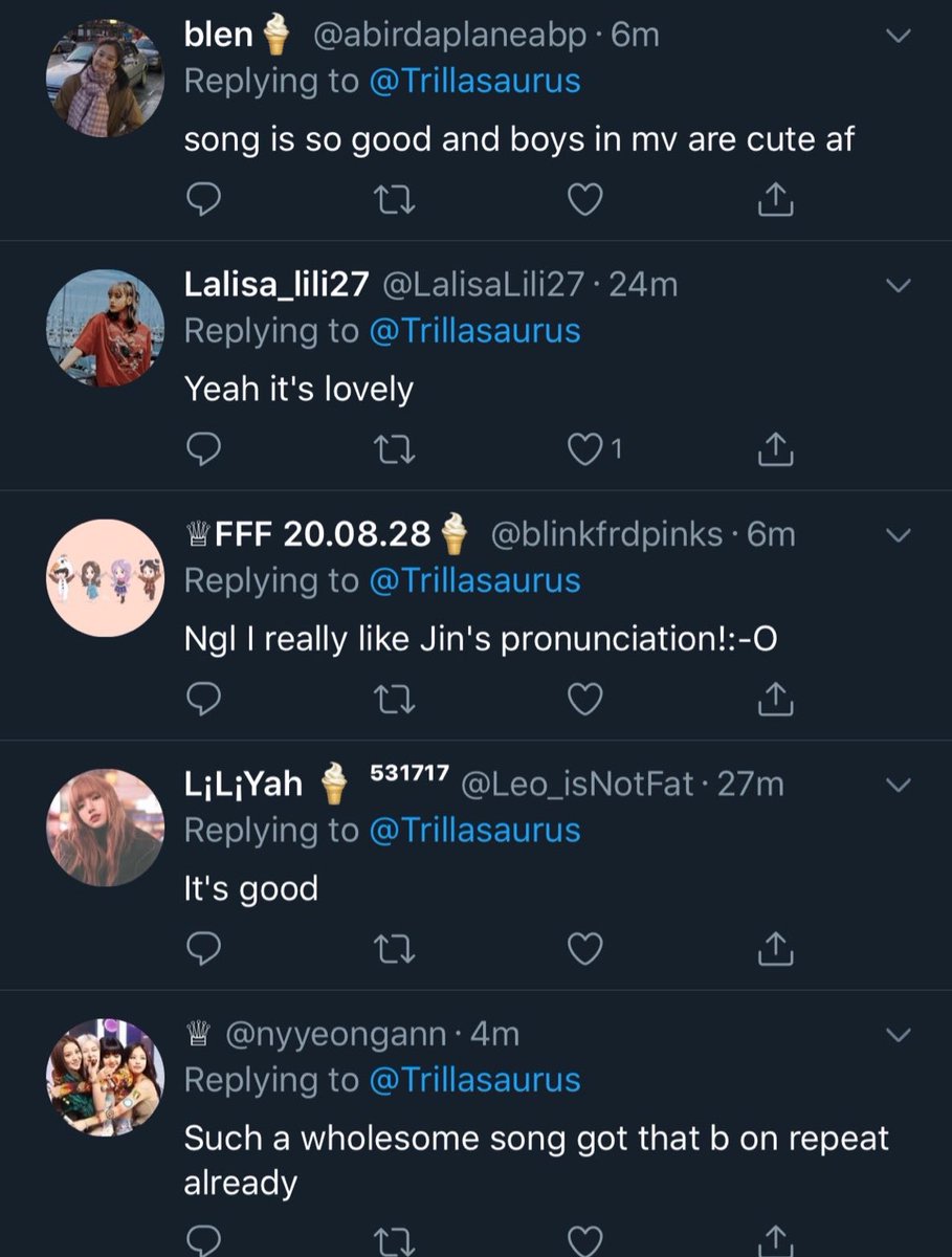 im just so happy to see a lot of ppl liking the song  proud of u  @BTS_twt !!