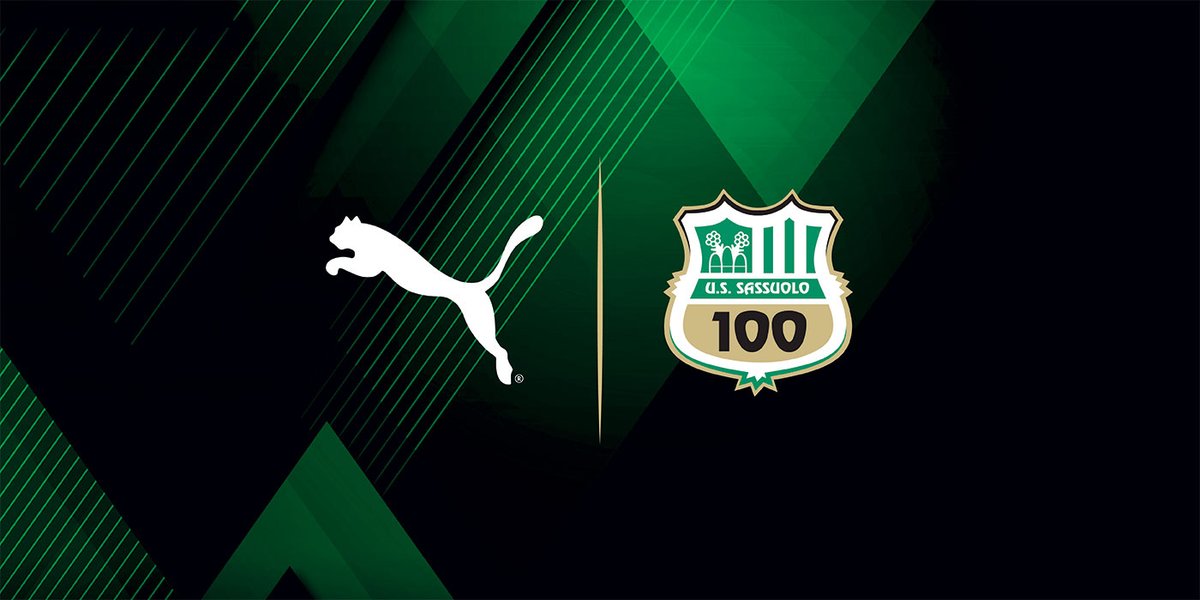 SassuoloUS's tweet photo. .@pumafootball è il nuovo Sponsor Tecnico del Sassuolo Calcio! 😎

Il comunicato ufficiale è online su https://t.co/IzHZLsFvSe
 
#Sasol100 🖤💚 #ForzaSasol https://t.co/8qUsqFwhEf