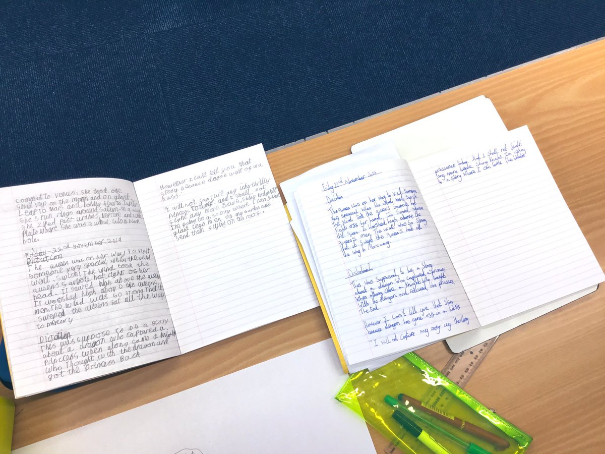 The Queen’s Hat. I absolutely LOVE this book. We used it in SPaG for dictation (I read the story, they write it down). Amazing how many picture books ft. Y3/4 or Y5/6 statutory spellings. You can also adapt and get them to write The Queen’s insertnounhere