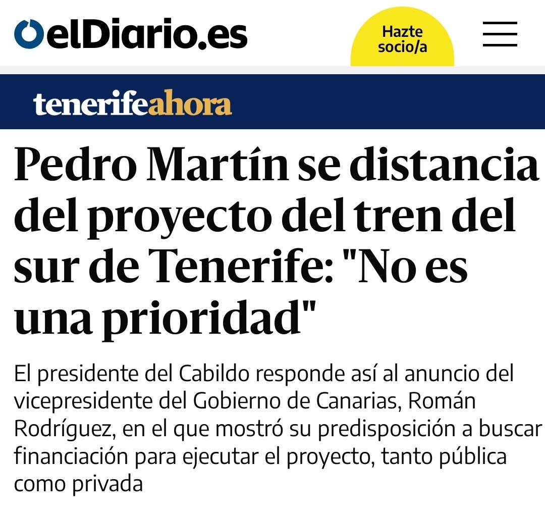 DavidCarballoTF's tweet photo. Estas dos noticias son de hace solo seis meses donde teníamos claro, tanto el #GrupodeGobierno del @CabildoTenerife como nuestra formación @si_podemos_can, lo que suponía de derroche de dinero público y de atentado paisajístico  una infraestructura cómo esta en #Tenerife (1/2) https://t.co/MEWZ5qs0TQ