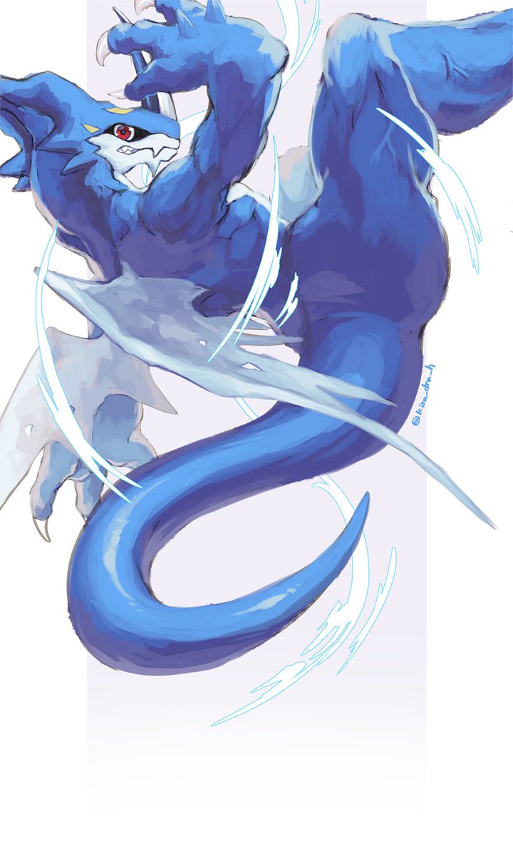 エクスブイモン きらのイラスト