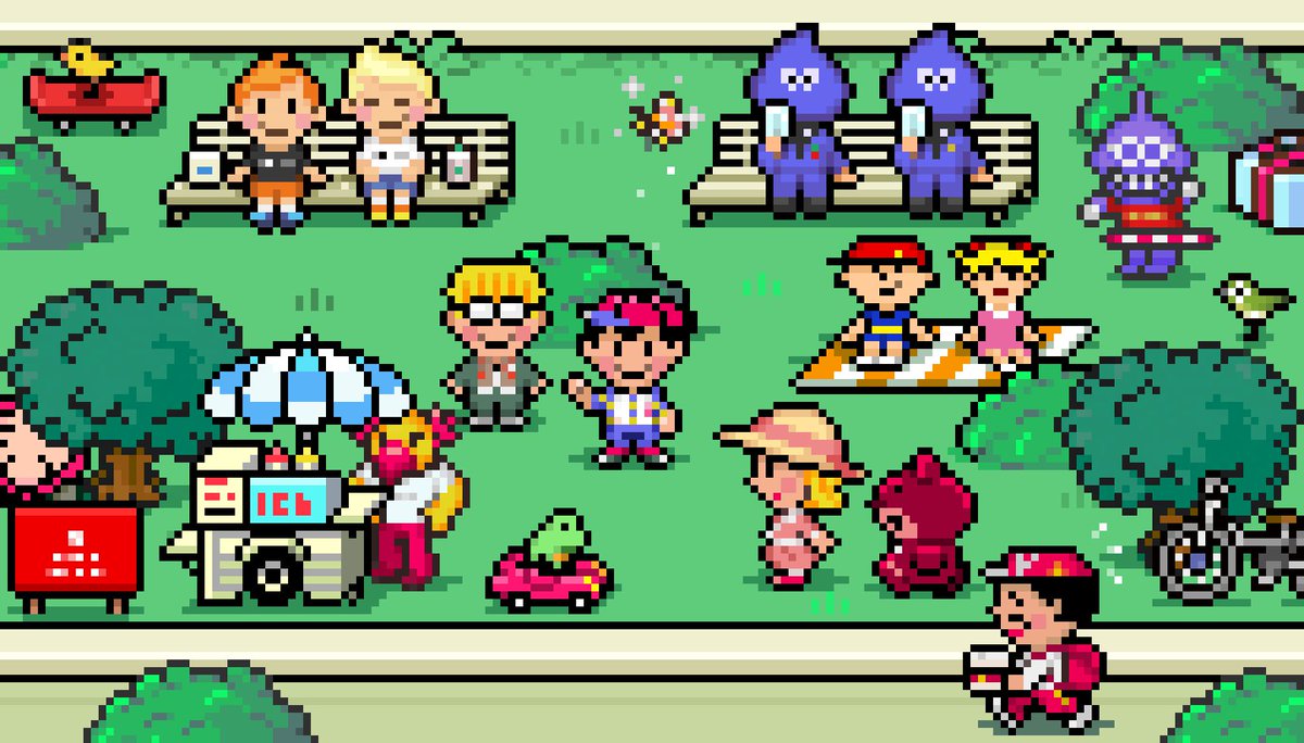 今川 伸浩 Viva Mother Project Motherプロジェクト Mother123 ドット絵 Pixelart