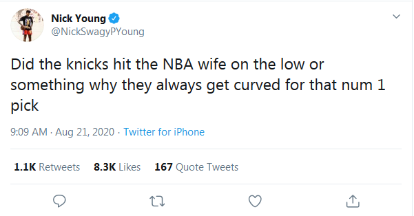 太慘了！尼克僅抽中8號籤遭美媒瘋狂調侃，尼克楊：它是得罪了NBA嗎？-黑特籃球-NBA新聞影音圖片分享社區