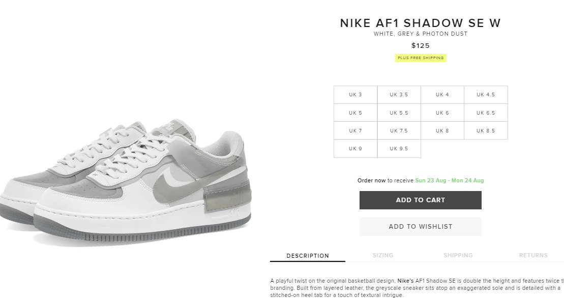 af1 shadow white grey