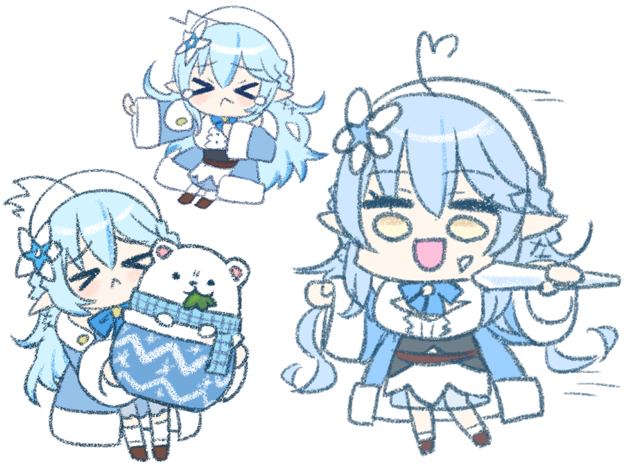 結構描いてた いやサムネに使いづれぇ らみあ と 雪花ラミィ ぱんじゃむのなめ 笛使いのイラスト 結構描いてた いやサムネに使いづれぇ らみあ と 雪花ラミィ ぱんじゃむのなめ 笛使いのイラスト