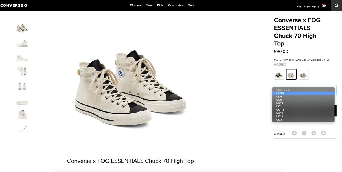 fear of god converse uk