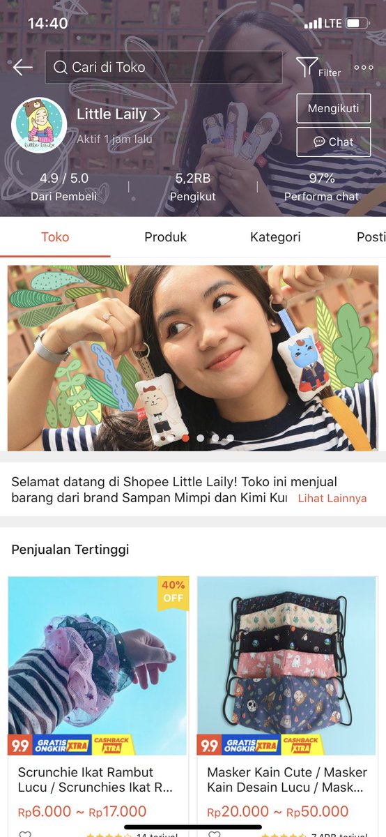 Hal-hal yang harus diperhatikan:- Foto produk yang niat ya!- Kalau bisa, banner, deksripsi toko dan printilan lain di toko kalian diisi gambar yang menarik. (Ngaturnya di web)- Deskripsi produk jgn kosong, jgn terlalu panjang jg (pengalaman ga dibaca sampe bawah kalo panjang2)