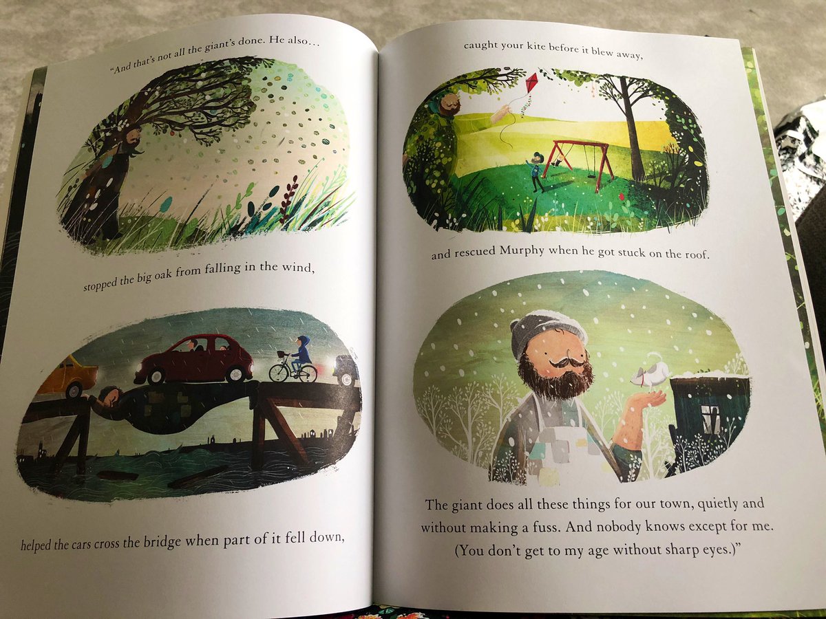 I picked this up last week and automatically added it to my teaching book list: this page gives loads of ideas for newspaper reports or witness statements chn can write about giant spottings! Great for level of formality (elderly vs. child).