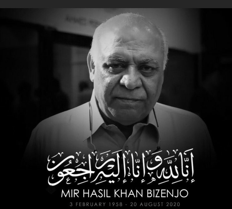 SyedNajmiAlam's tweet photo. The loss of Senator #Hasilbizenjo is a sad back in Pakistani politics. He was progressive political face of politics. His contributions for parliamentary democracy will always remembered. My condolences are with his family and his National Party. https://t.co/5GGgOGz98Q