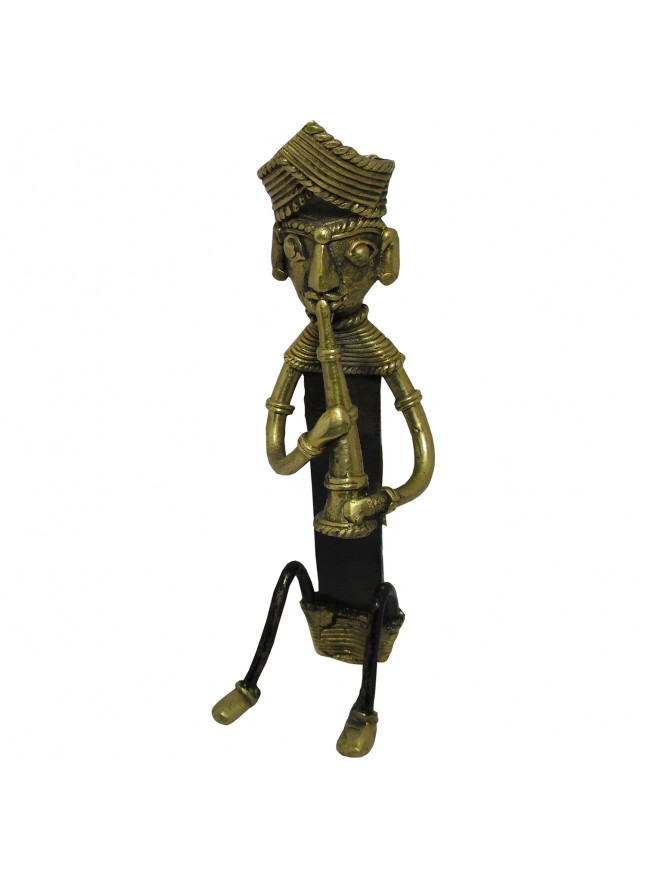 Aar_Mart's tweet photo. #Dhokra #Art: A 4000+ years old wax casting technique practised by the tribal artisans!

#TribalArt #Home #Decor
#Handmade #Brass
#TribalMan #Showpiece
#Gifts
#Aarmart https://t.co/6XDUaoRBbV