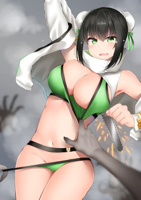 ゾンビと戦う秦良玉🪚🪚 