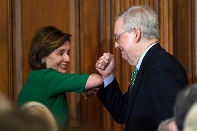 baselbirds's tweet photo. @SpeakerPelosi These 2 have been screwing the working class for years and just put on act and pretend they care about the working class. When will America wake up and vote them out. https://t.co/ifn19qbFhd