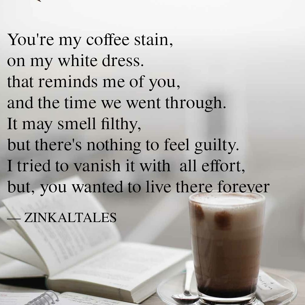 PZinkal's tweet photo. #fridayquotes #coffee 
 
Read my thoughts on @YourQuoteApp #yourquote #quote #stories #qotd #quoteoftheday #wordporn #quotestagram #wordswag #wordsofwisdom #inspirationalquotes #writeaway #thoughts #poetry #instawriters #writersofinstagram #writersofig #writersofindia https://t.co/XsJ5XWPazl