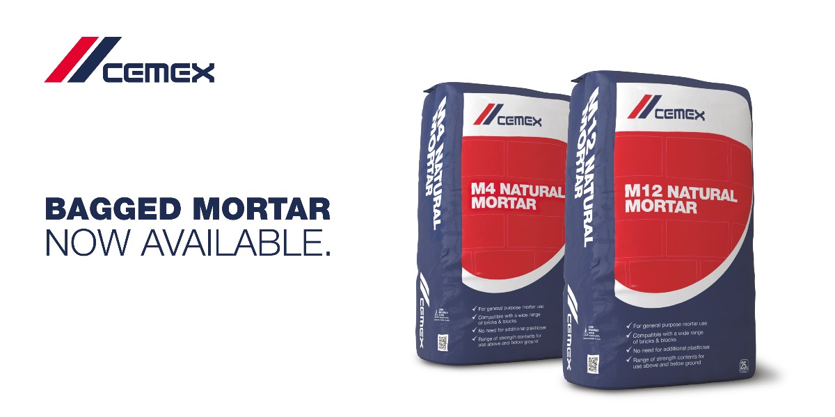 Are you looking for a quality factory made mortar which also offers flexibility of supply? CEMEX has added 25kg bagged options to two of its dry mixes, ensuring a #mortar solution is available whatever the size of your job or site. Read more: fal.cn/39Rzs