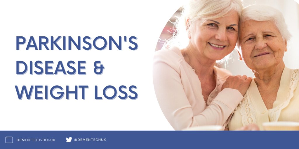 Unplanned weight loss is a potential problem associated with #Parkinsons and can be due to: ✅ Anosmia (loss of sense of smell) ✅ Bradykinesia (slowness of movement) ✅ Dyskinesia (involuntary movement) ✅ Dysphagia (changes in swallowing) Learn more: dementech.com/parkinsons-dis…