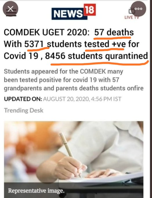 i_am_sauhard's tweet photo. #ProtestAgainstExamsInCOVID @Swamy39 @DrRPNishank 
 Parents have high expectations from their children and now imagine what is gonna happen when their same child comes home with +ve case and spreads to them and they die??! Isn't that so horrible
Not to mention some can't reach https://t.co/YX6lKNrVoF