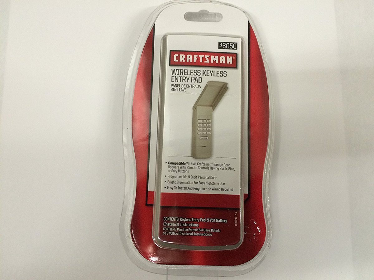 kinjal1595's tweet photo. Craftsman 139.3050 Garage Door Opener Remote Keyless Entry Keypad USD 48.61
https://t.co/eSL4milRtm https://t.co/RPmm5UEq8B