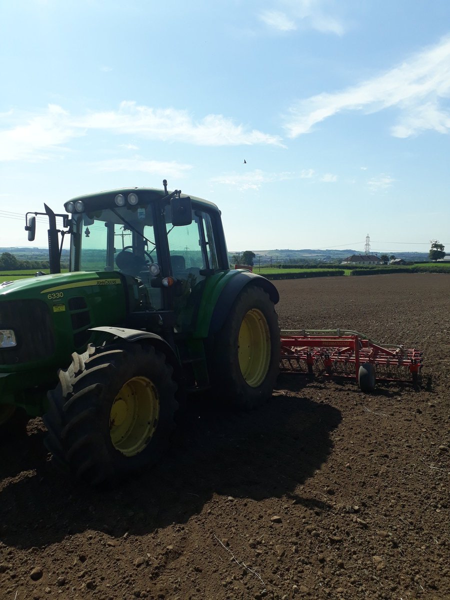 Been a busy spell lately, pleased to get winter wheat harvested for crimping, spring wheat done for wholecrop and some reseeding done.