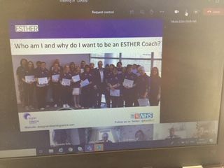 IDT_innovation's tweet photo. Making history in the virtual classroom! Our first on-line ESTHER Coach training programme was launched on 19.08.20, good luck to our trainee Coaches! #Best4ESTHER #EstherNetwork https://t.co/67AjqBMYY2