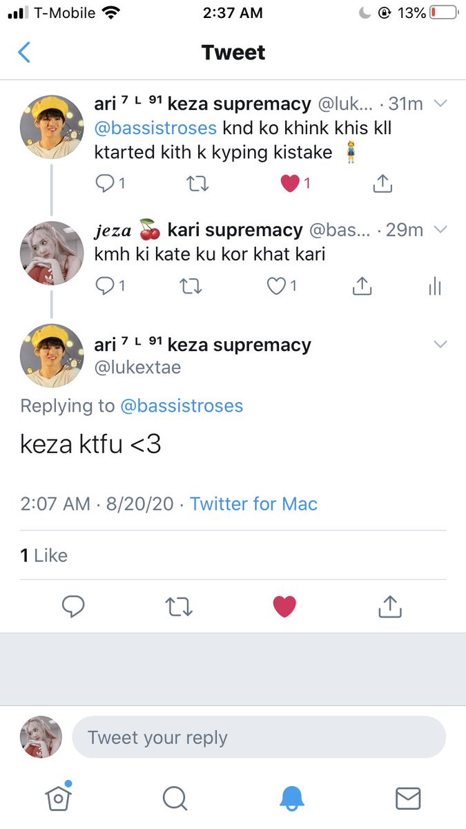 khe keginning kari kalled ke keza kon kccident >:( @midnightaanya kare kou kisappointed