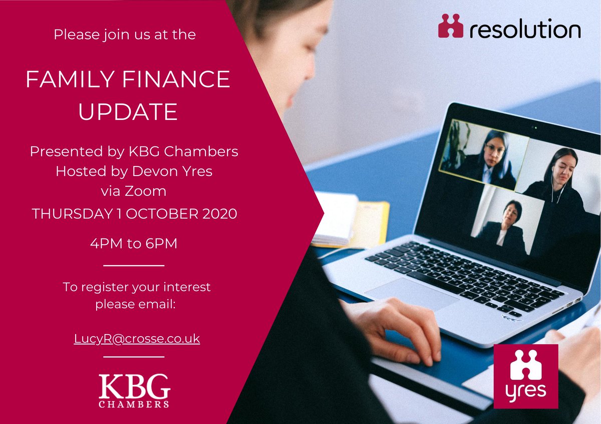 yresdevon's tweet image. We are pleased to announce our next event on 1 October with @KBGChambers