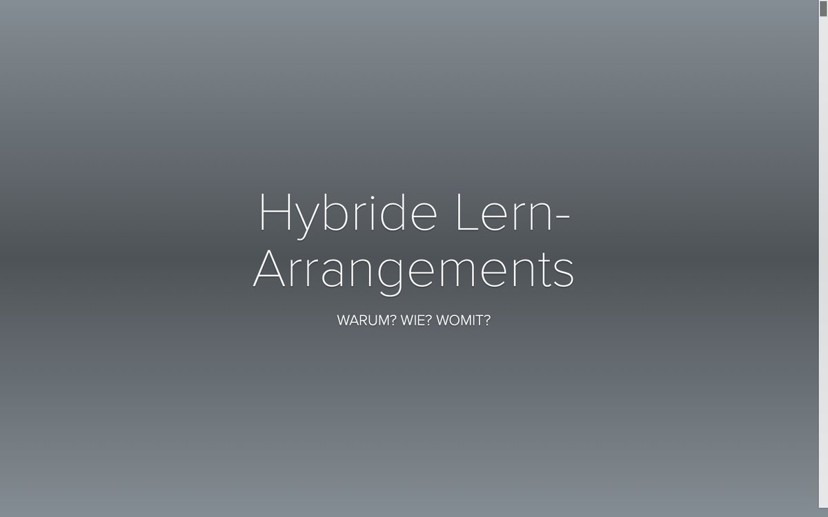 Gedanken sortiert - zu "Hybride Lernarrangements". Zu finden auch auf dem Blog unter "Digital Extended".
Danke für die Inspiration und die Tipps <a href="/AnBoe65/">Anja Böckmann 🧭</a> <a href="/mkerres/">Michael Kerres</a> <a href="/phwampfler/">Philippe Wampfler</a> @Herr_Ka_Punkt <a href="/jjjmare/">Jan Marenbach</a> <a href="/FlippedMathe/">Sebastian Schmidt - BY</a> <a href="/tutoryde/">tutoryDE</a> <a href="/SchleicherOECD/">Andreas Schleicher</a> 
spark.adobe.com/page/y5t1X9V4j…