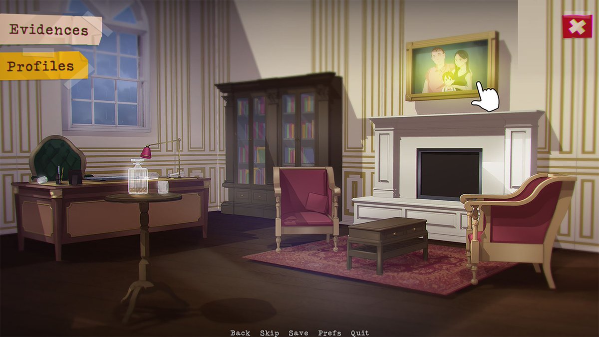 VN_murdercase's tweet photo. #renpy #visualnovel #indiedev #indiegames #vndev #investigation #gamedev #ui #GUI revamping the UI ^^ https://t.co/5JeTPd4Po8