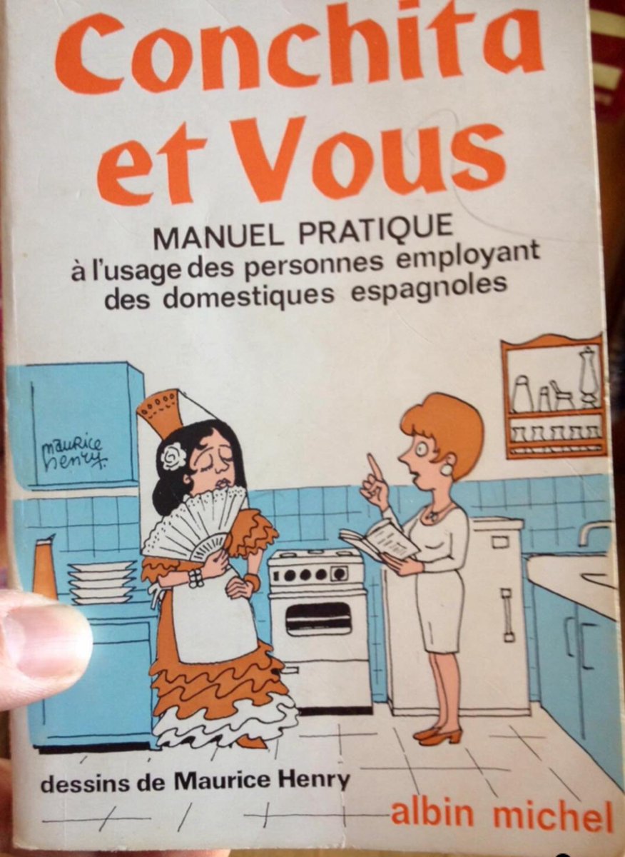 Manual para las señoras francesas que contrataban trabajadoras del hogar españolas en los 60, sobre el trato q debían darles.
¿Ya nos hemos olvidado de cuando lxs migrantes éramos nosotrxs?