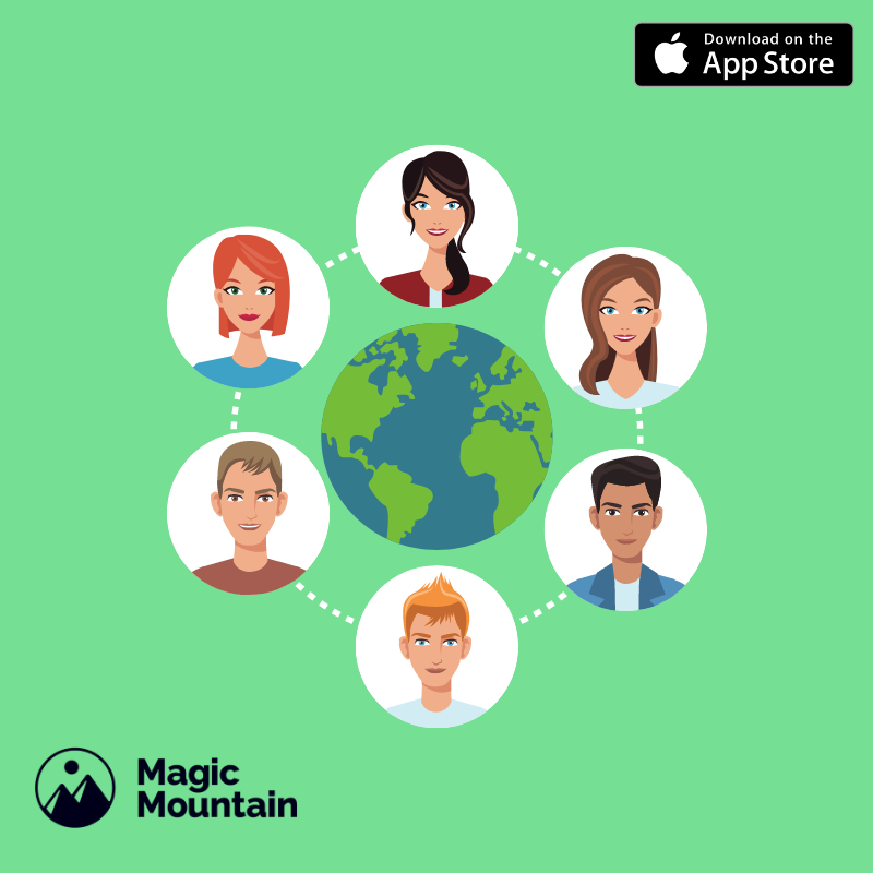 MagicMountain's tweet photo. Mountaineers are fostered globally through community, motivation and some banter along the way! Download #MagicMountain today and #GetMoving: https://t.co/3leUatIjXY https://t.co/zHwmmrMRJ9