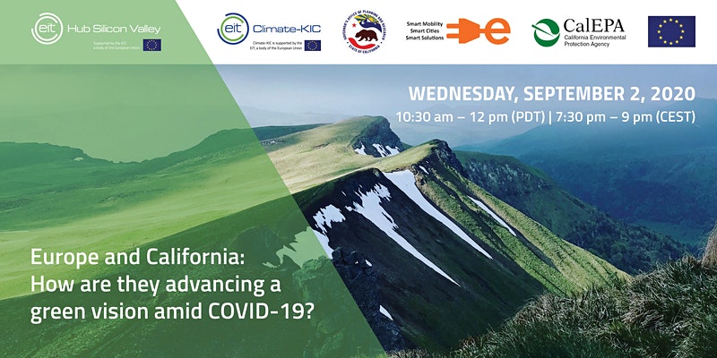 🌍 On 2 Sept, @EITeu @ClimateKIC & Hub SV, Coast to Coast, @Cal_OPR & @CaliforniaEPA are hosting a free webinar on #Europe & #California's #greenrecovery efforts amid #COVID19. @tommitchell_kic will explain how systems innovation can deliver a #GreenDeal: bit.ly/314ks9M