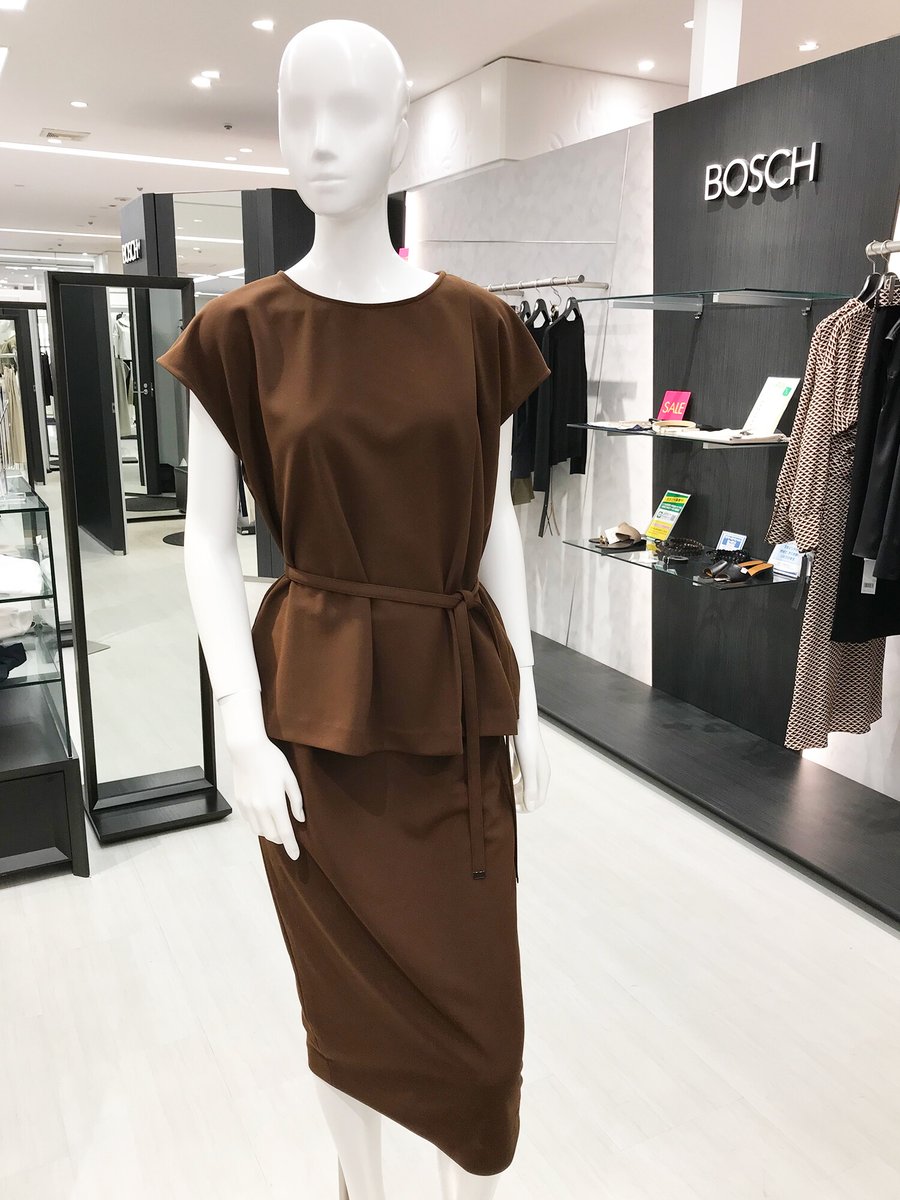 小田急百貨店 町田店公式 on Twitter: "夏から秋まで着られる「ポンチセットアップ カットソー」20,900円(税込)は背中に入っているプリーツがポイント シワになりにくい素材で嬉しい カラーはブラウンとベージュの2色をラインアップ 3階<ボッシュ> # 小田急百貨店 町田店公式 on Twitter: "夏から秋まで着られる「ポンチセットアップ カットソー」20,900円(税込)は背中に入っているプリーツがポイント シワになりにくい素材で嬉しい カラーはブラウンとベージュの2色をラインアップ 3階<ボッシュ> #