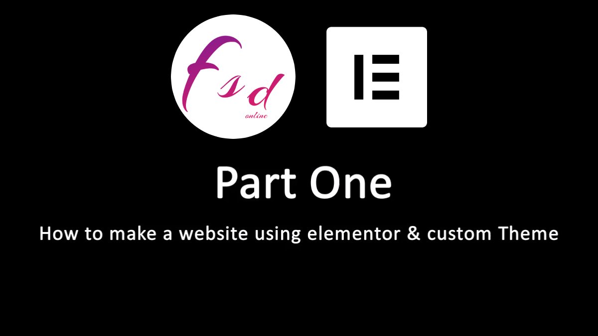 desginerstack's tweet image. How to make a website using Elementor &amp;amp; Custom Theme youtu.be/Ln1qzRtRTO4 via @YouTube #Elementor #customtheme #WordPress
