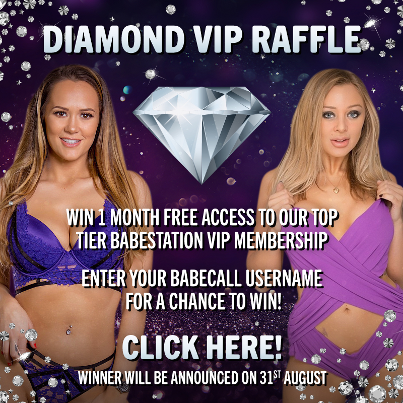 We're giving our Babecall users a chance to win a Diamond VIP membership for the month. Gain access to 1000s of exclusive content featuring the babes at your fingertips. Follow the link for a chance to win: https://t.co/woN4CAQOla https://t.co/94bRmy0HVd