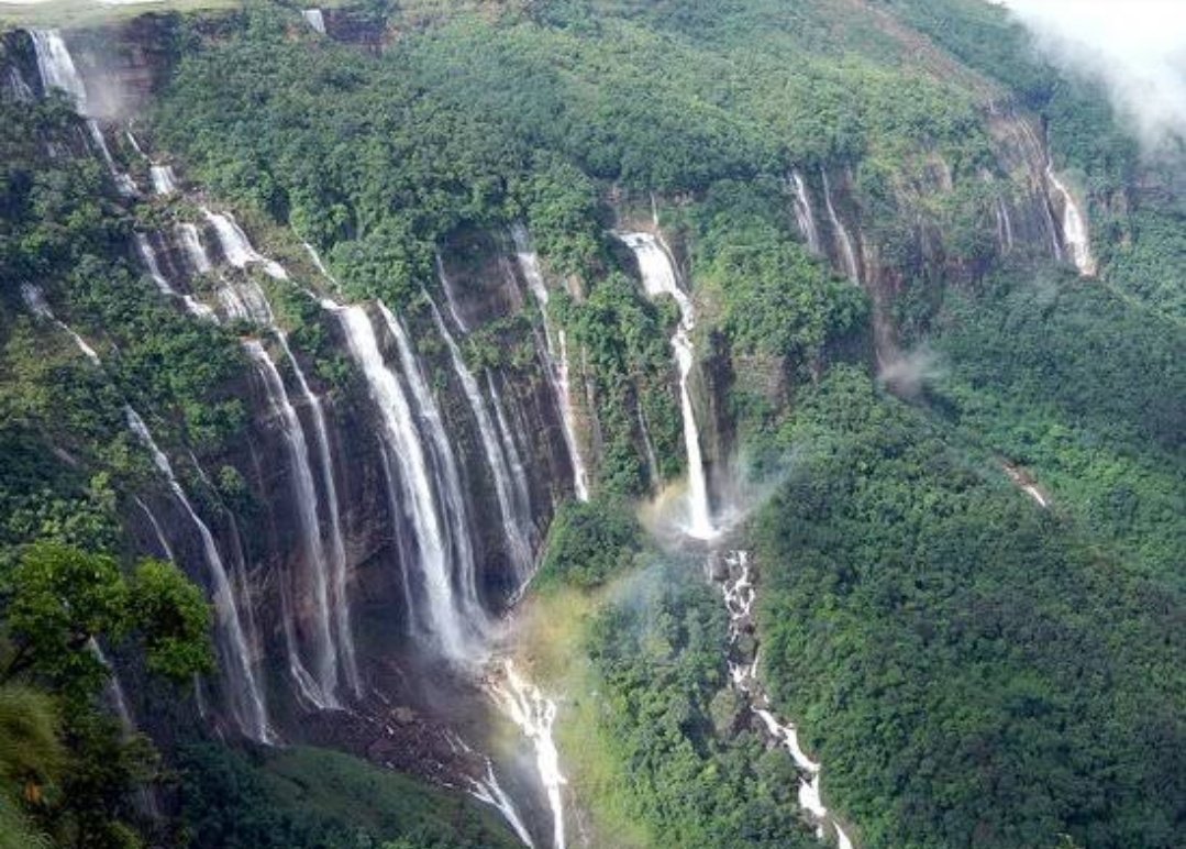 The geography falls in the Eastern Himalayas, Patkai-Naga Hills along with mighty Brahmaputra Barak river systems & Plains.The valley of Meghalaya is surrounded by Garo,Khasi & Jaintia Hills from all sides and home to some of the largest waterfalls in India.