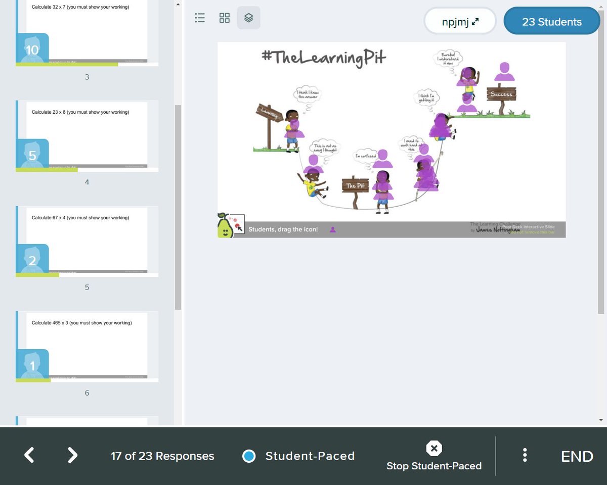 brechinhsmaths's tweet photo. Today we're exploring the different ways we can give feedback to our pupils using @peardeck 
Commenting on the work straight from the teacher dashboard and/or using @justmoteHQ in the student takeaway #Googledocs.
#ThisIsBrechin #OnlytheBestIsGoodEnough #TeachingInTheDigitalWorld https://t.co/ej2vKPwPiW