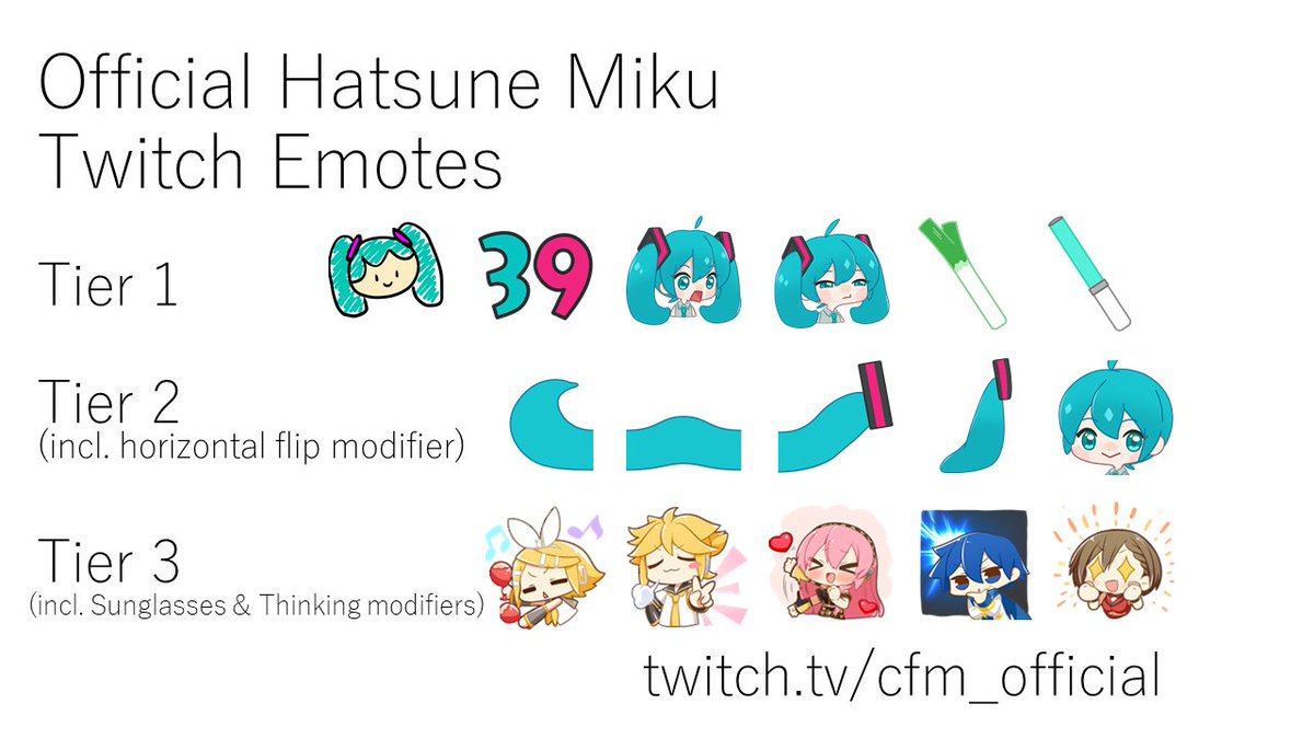 初音ミク 公式 クリプトン公式twitchスタンプ配信開始 T Co Uvlcj2m0rm ぜひ サブスクライブして Digitalstars 当日は一緒に盛り上がりましょう