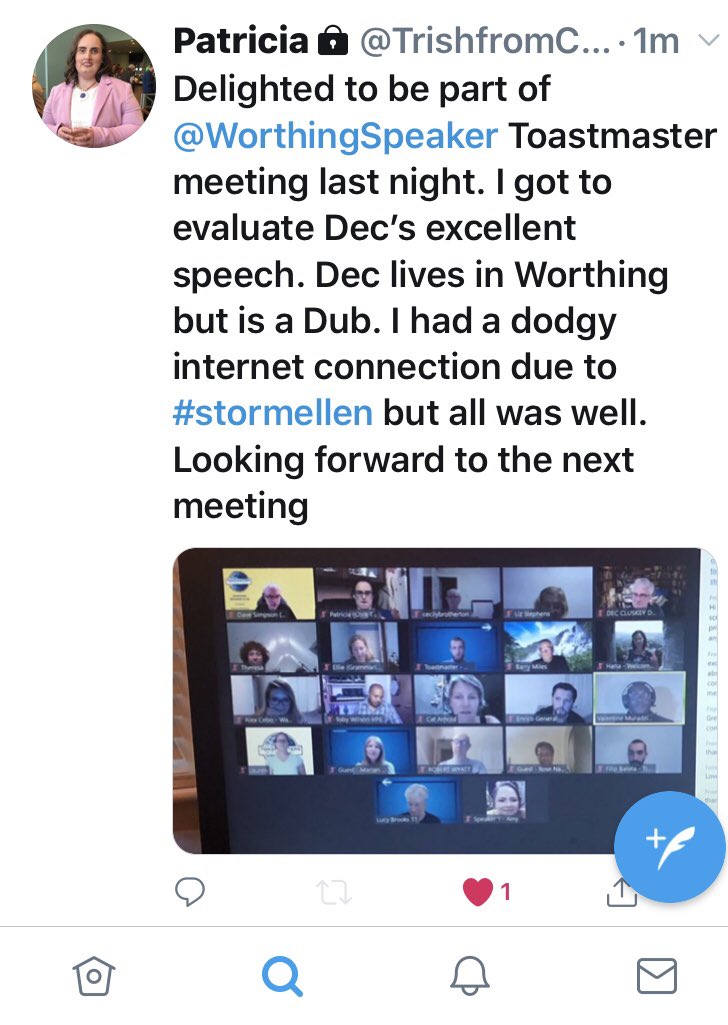 The beauty of online meetings is that our members get to visit other clubs and take on roles. We look forward to welcome guests who want to experience Toastmasters for the first time and those who are members of other clubs when we resume our meetings on Sept 8th 😃