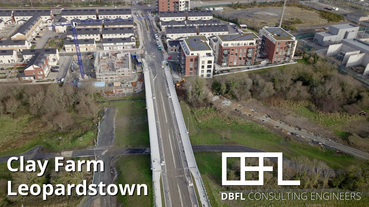 DBFL_Ireland's tweet photo. Celebrating 1 year since the completion of Clay Farm Bridge
in Leopardstown 
watch our video here
https://t.co/vR6ZVqRPvS 
read more https://t.co/sKtadTDwMb
#clayfarm #bridgeconstruction #parkdevelopments #housedevelopment #Engineering 
https://t.co/YH3PsC5tVA @SavillsIreland https://t.co/Q7rn7XkP0K