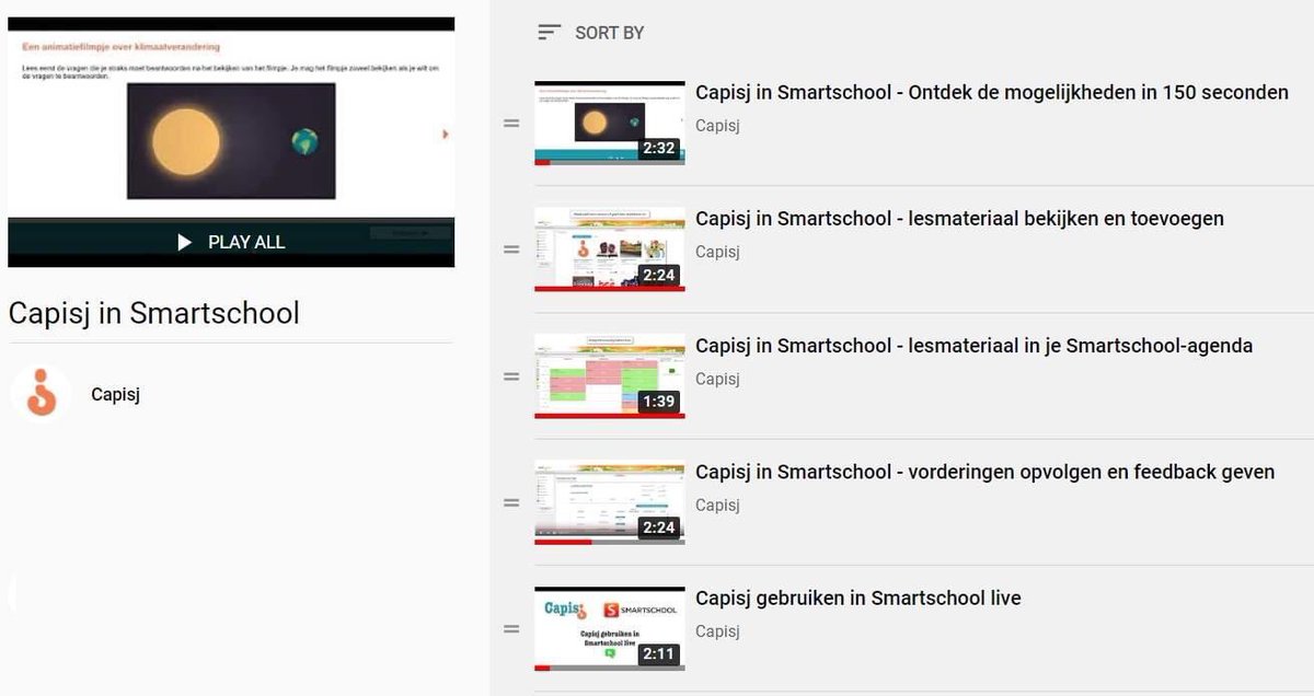 Als je Smartschool gebruikt op school, check dan zeker even dit handige stappenplan (bit.ly/2Q8Y1Km) of deze video's (bit.ly/3j1UmKy). 

Gebruik je geen Smartschool? Dan kun je je eigen school inrichten op Capisj: bit.ly/3aJTFTc