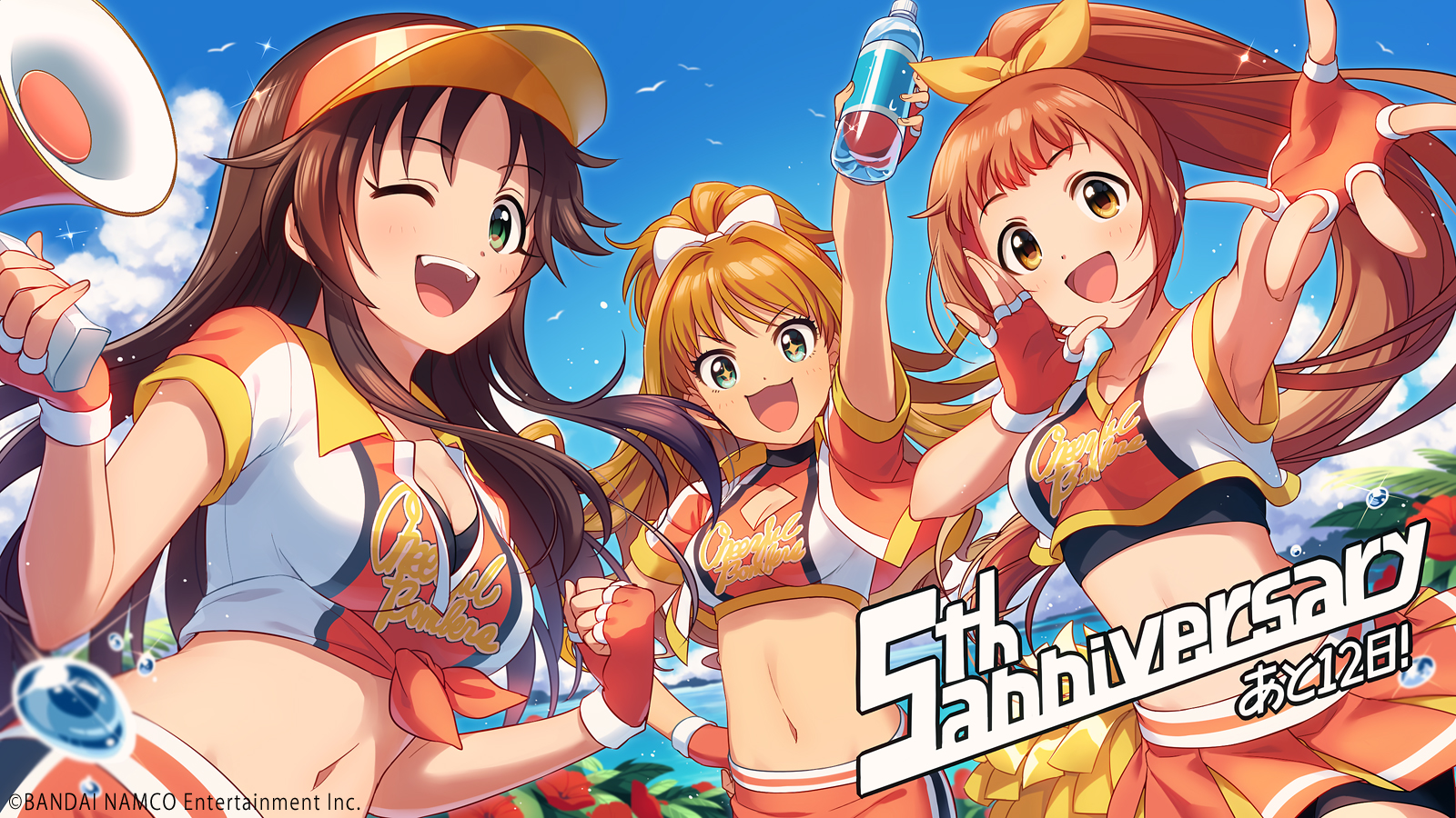 デレステ5周年カウントダウンイラスト紹介 Twitter