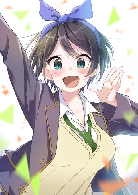 「私を彼女にしてください!」
#かのかり 