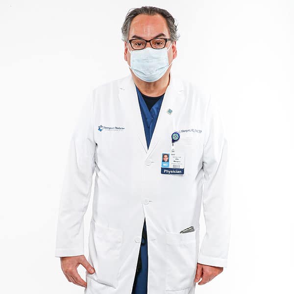 Dr. Otto J. Marquez is an attending emergency medicine physician. He's been at Presby for 27 years. "When your own immune body attacks your body that's what really gets you," he said about Covid-19.  https://interactives.dallasnews.com/2020/saving-one-covid-patient-at-texas-health-presbyterian-hospital-dallas/